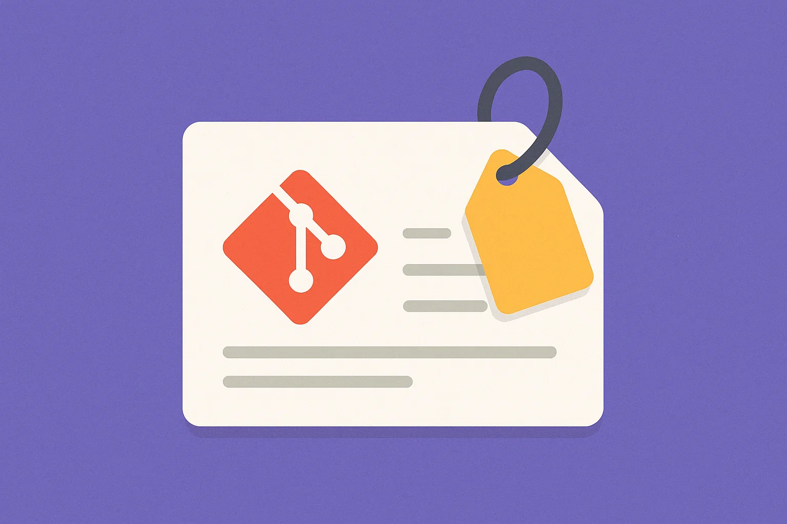 Ikona tagu s číslem verze