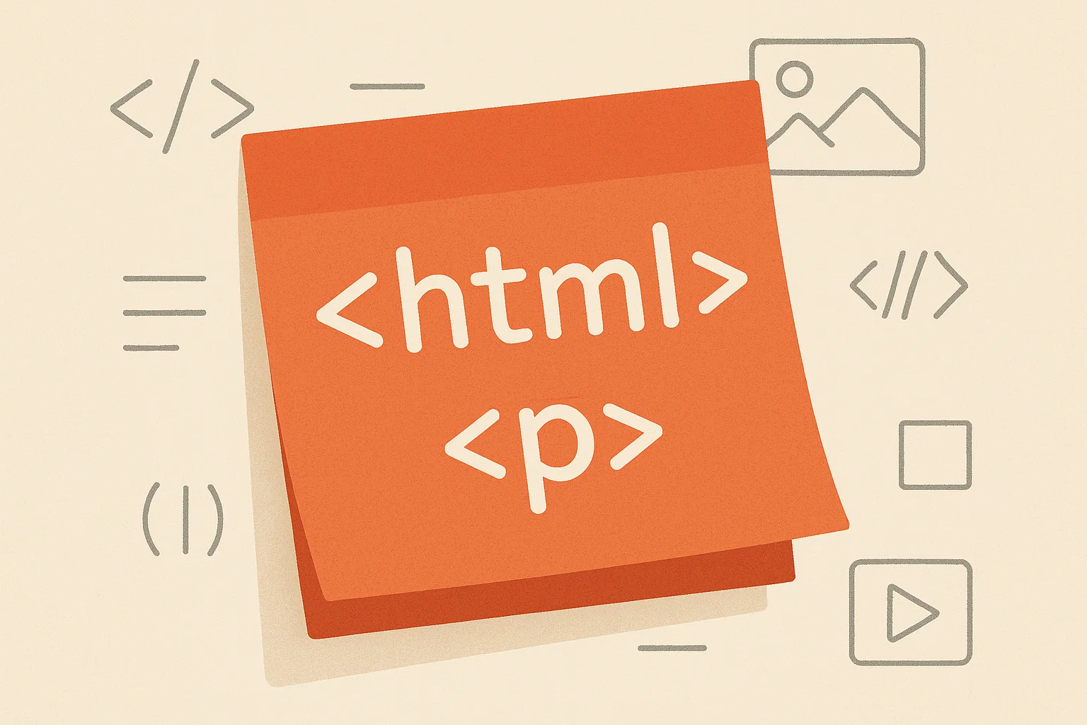 Značky a elementy v HTML